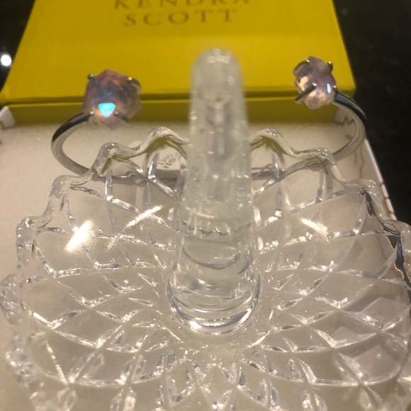 NWT Kendra Scott RARE & RETIRED Merida Bracelet Amethyst Dichroic Gorgeous! - Picture 6 of 17